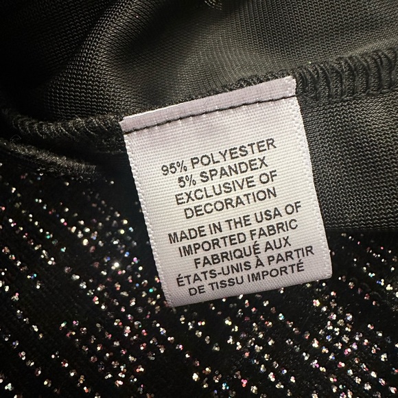 MISA LOS ANGELES Stormi Dress Black Multi Color Sparkle Women Size 2 NWT $298 - Picture 8 of 10